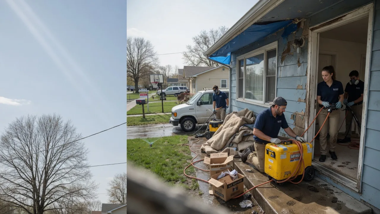 Basement Flood Cleanup in Easton, MD near me